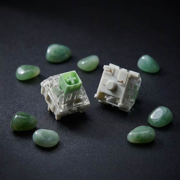 Switch mécanique clicky puissant Box Jade 50g 3-pin Magnia
