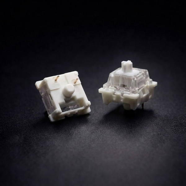 Switch mécanique linéaire silencieux Good Old Silent White 3-pin Magnia